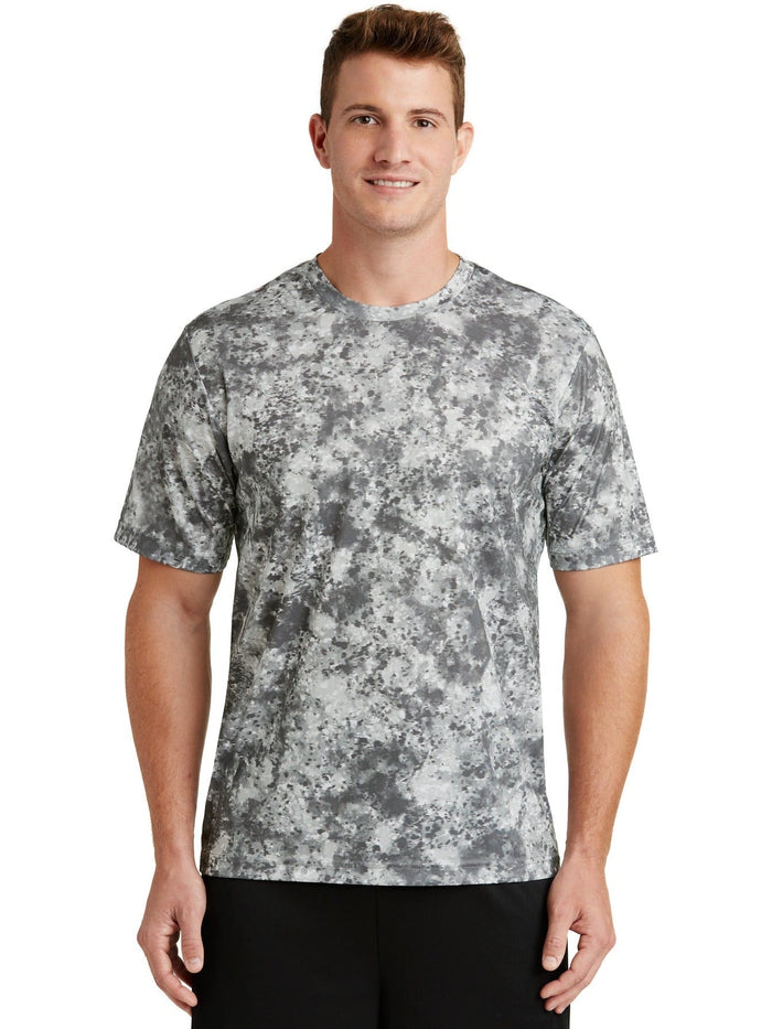 Sport-Tek Mineral Freeze Tee-Active-Sport-Tek-Dark Smoke Grey-S-Thread Logic