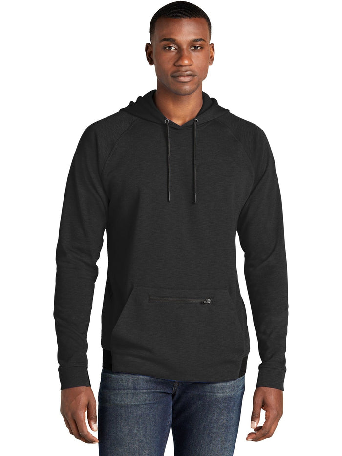 Sport-Tek Posicharge Strive Hooded Pullover-Regular-Sport-Tek-Black-S-Thread Logic
