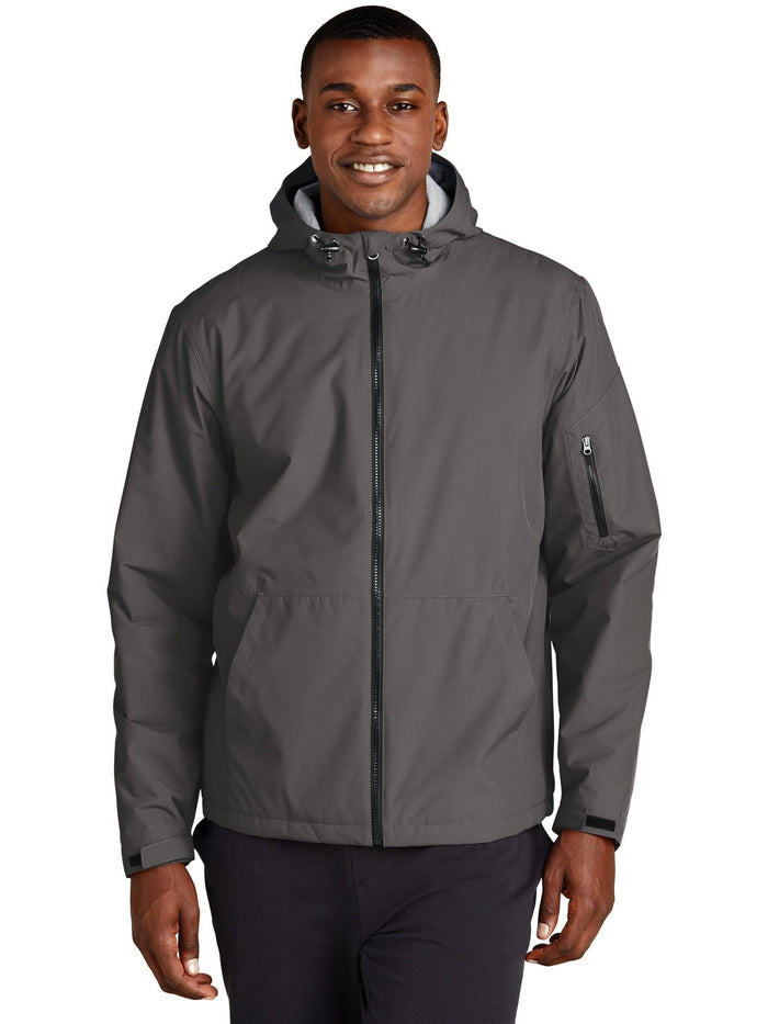Sport-Tek Waterproof Insulated Jacket-Regular-Sport-Tek-Graphite-S-Thread Logic