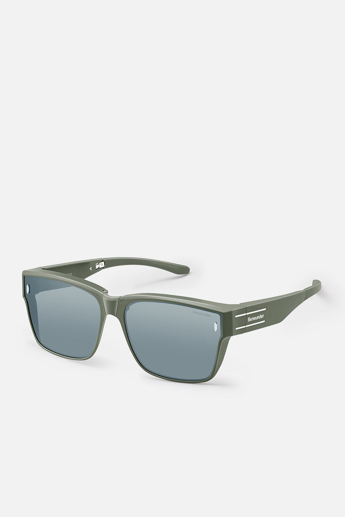 Square Frame Foldable Fit-Over Sunglasses UV 400 FD498