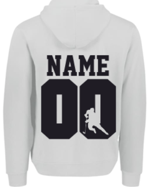 SQUIRT B2 ADULT "STICKS HOCKEY MOM" 60/40 FLEECE HOODIE