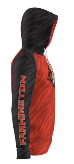 SQUIRT B2 SUBLIMATED CLASSIC HOODIE