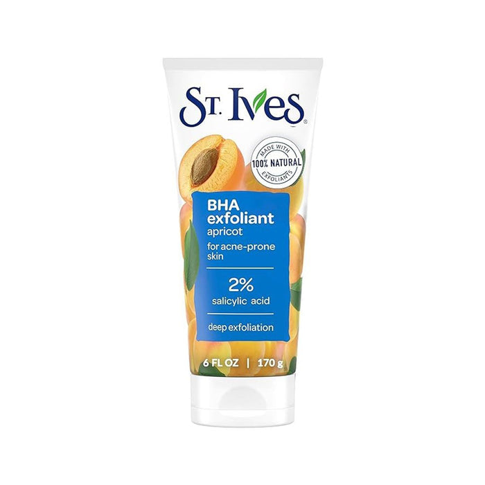 St. Ives BHA Exfoliant Apricot Scrub for Acne-Prone Skin 170g