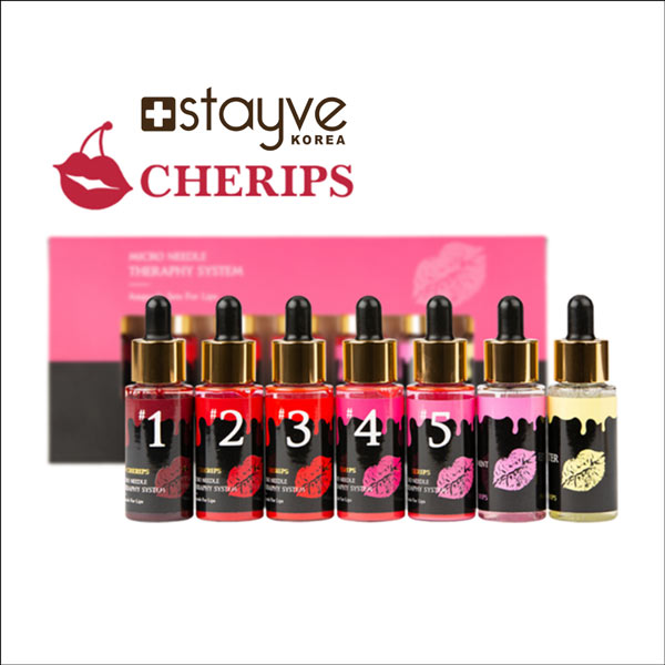 Stayve Cherips Micro-needling Ampoules Set for Lips / Lip Tint - SD Cosmetics Care
