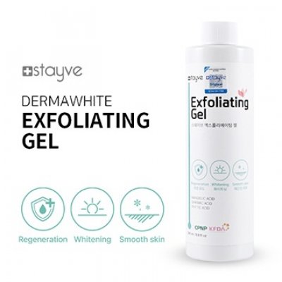 Stayve Dermawhite Exfoliating Gel - Boosts Skin Regeneration, Evens Tone & Prepares For MTS Treatments 280ml - SD Cosmetics Care