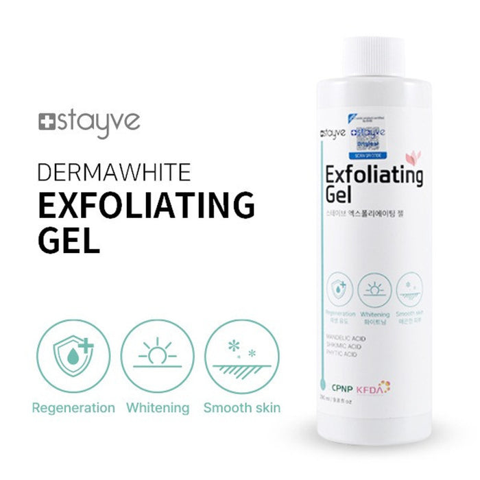 Stayve Exfoliating Gel & Neutralizing Foam Set for Deep Cleansing & Skin Balancing - SD Cosmetics Care