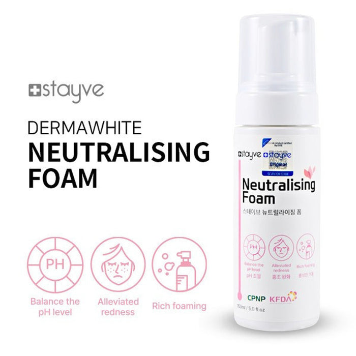 Stayve Exfoliating Gel & Neutralizing Foam Set for Deep Cleansing & Skin Balancing - SD Cosmetics Care