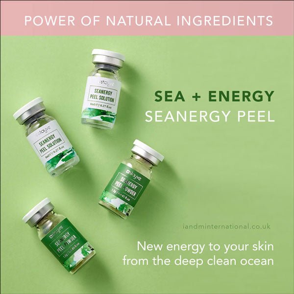 Stayve Seanergy Peel Kit – 5 Ampoules & 5 Solutions for Powerful Skin Renewal - SD Cosmetics Care