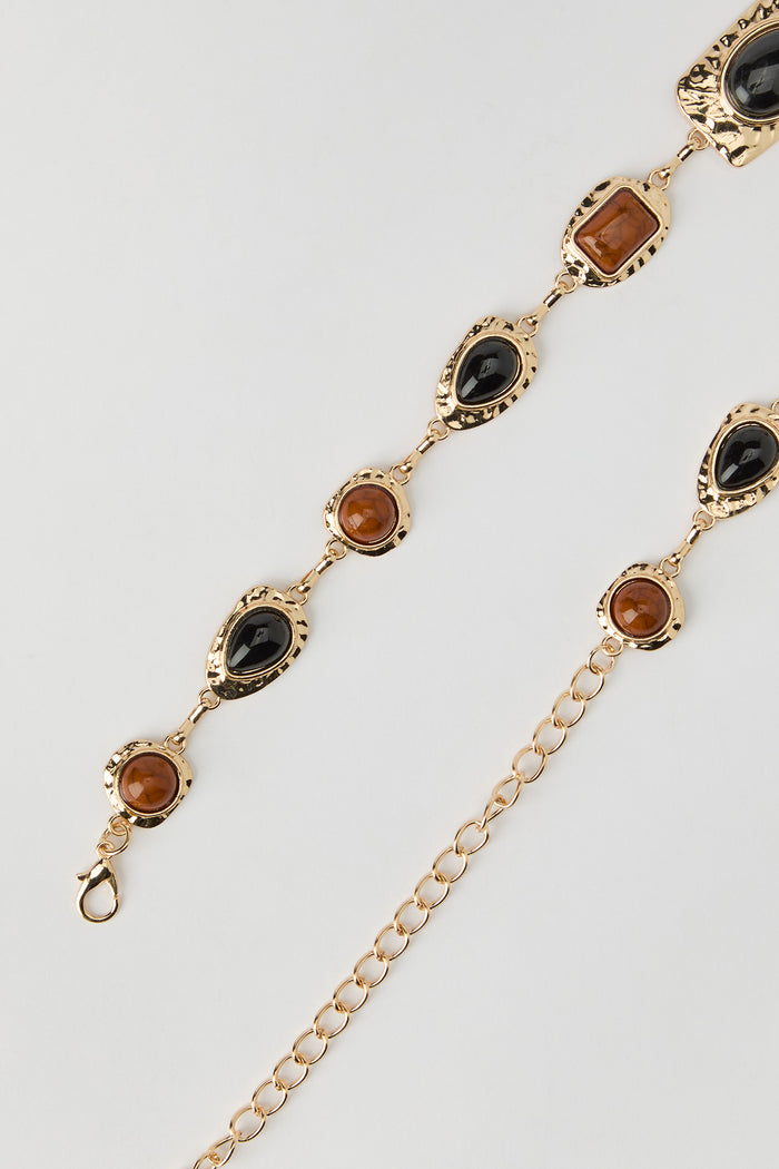 Stone Chain Belt