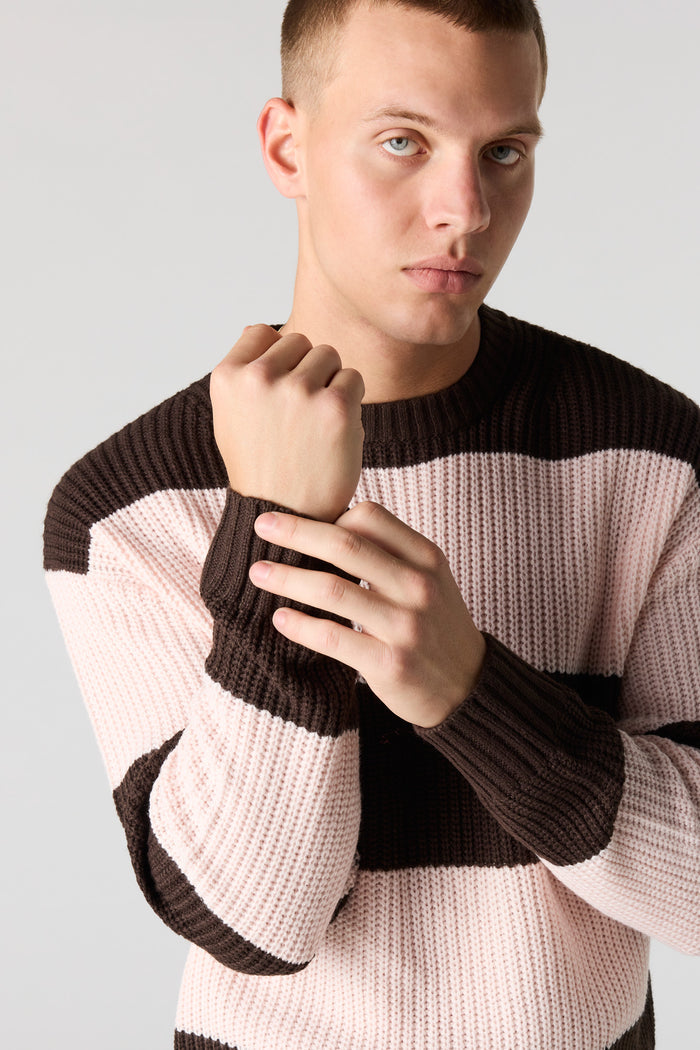 Striped Knit Sweater