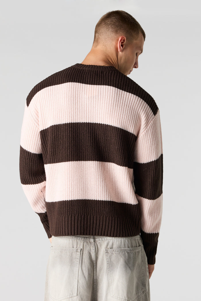 Striped Knit Sweater