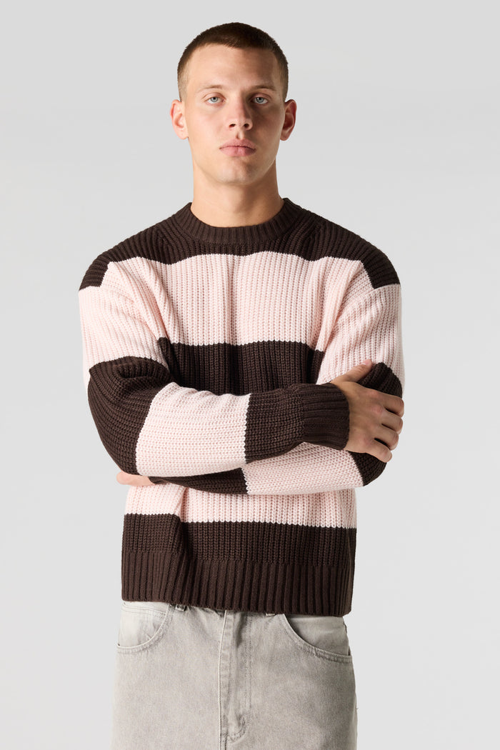 Striped Knit Sweater
