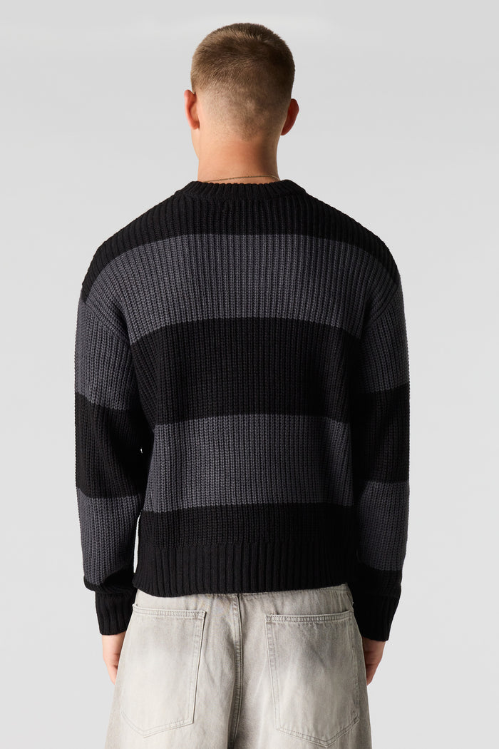 Striped Knit Sweater