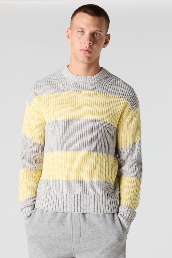Striped Knit Sweater