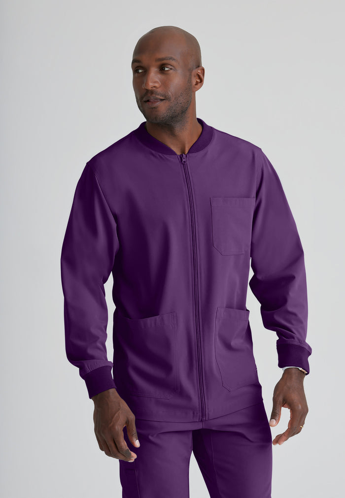 Structure Warm-Up - Eggplant - Grey's Anatomy Scrubs