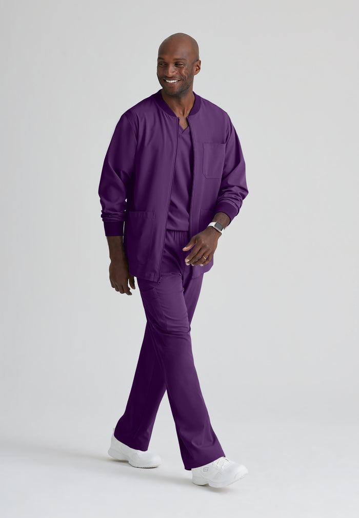 Structure Warm-Up - Eggplant - Grey's Anatomy Scrubs