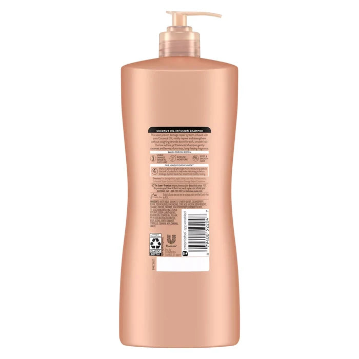 SUAVE Coconut Oil Infusion Damage Repair Shampoo شامبو سواف بجوز الهند لإصلاح الشعر التالف