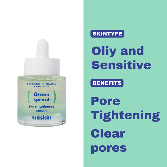 SUISKIN Green Sprout Pore Tightening Serum 67g - Komiko Beauty