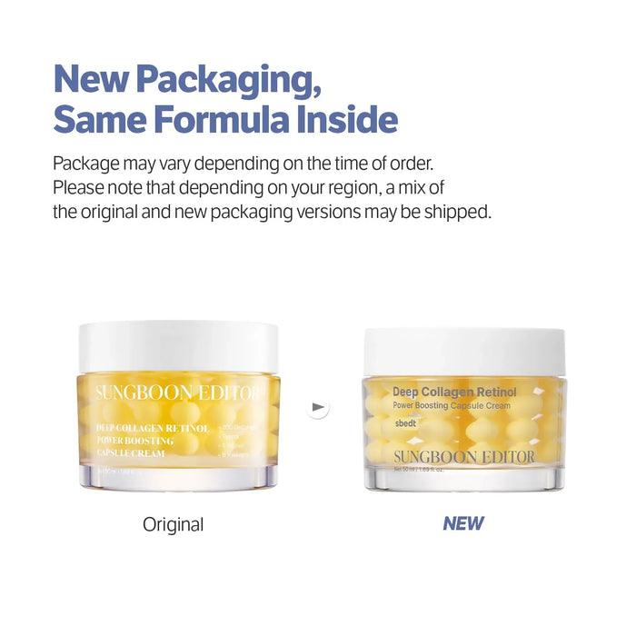 [SUNGBOON EDITOR] Deep Collagen Retinal Power Boosting Cream 50ml - Ballagrio