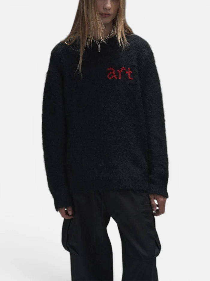 Sweaters Luxo Art Support Negro