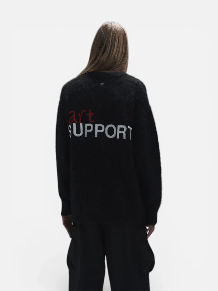 Sweaters Luxo Art Support Negro