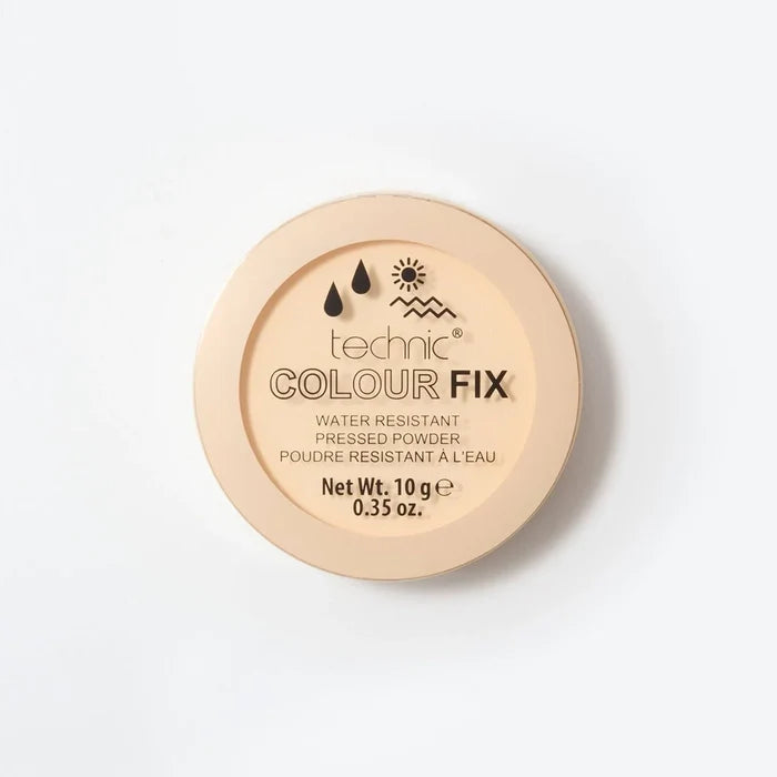 Technic Colour Fix Water Resistant Pressed Powder - Blanched Almond 10g