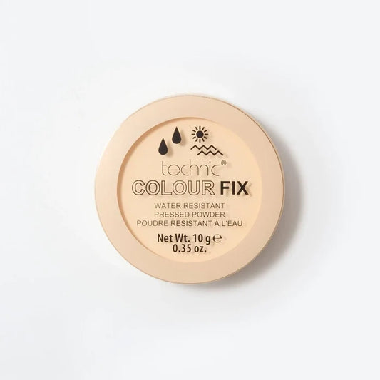 Technic Colour Fix Water Resistant Pressed Powder - Blanched Almond 10g