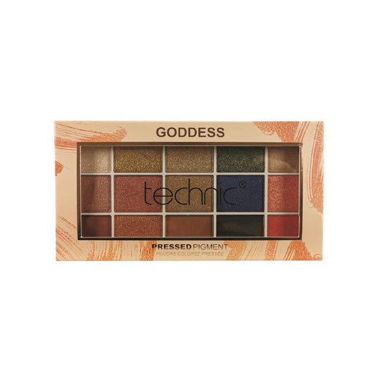 Technic Pressed Pigment Eyeshadow Palette - Goddess 30g