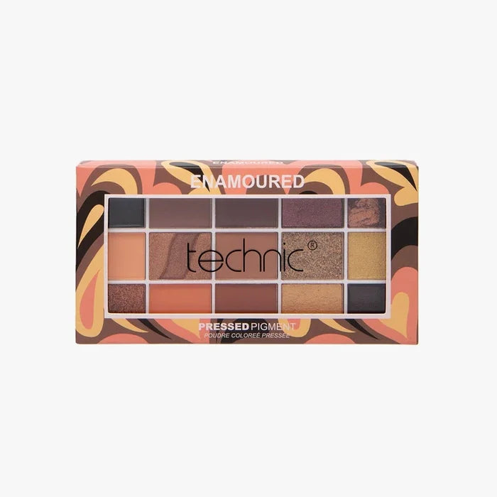 Technic Pressed Pigment Eyeshadow Palette – Enamoured 30g
