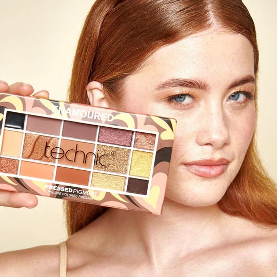 Technic Pressed Pigment Eyeshadow Palette – Enamoured 30g