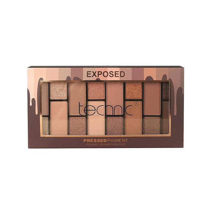 Technic Pressed Pigment Eyeshadow Palette – Exposed 29.6g