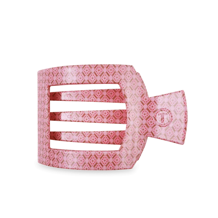 Teleties Flat Square Claw Clip - Berry Cozy - Aesthetics By Kell