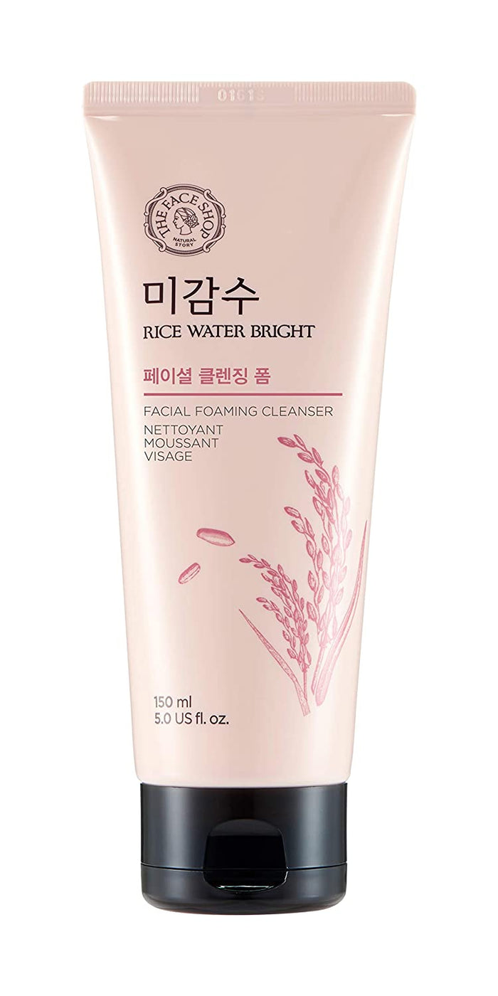 THE FACE SHOP Rice Water Bright Nettoyant Moussant Facial Foaming Cleanser