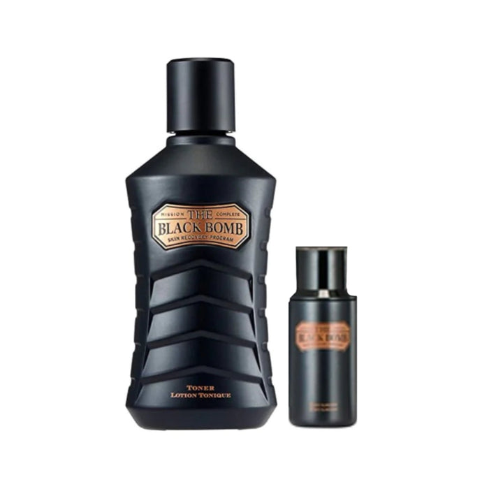 The Face Shop TRE BLACK BOMB TONER 140 ml + Emulation 32 ml تونر البشرة من ذا فيس شوب
