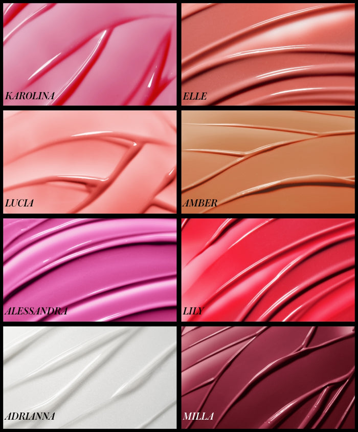 Legendary Lip Oil Shade Swatches