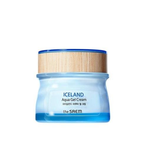 theSAEM Iceland Aqua Gel Cream 60ml - Komiko Beauty