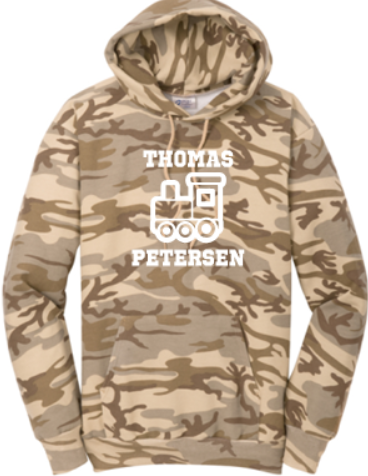 THOMAS THE TRAIN HOODED SWEATSHIRT