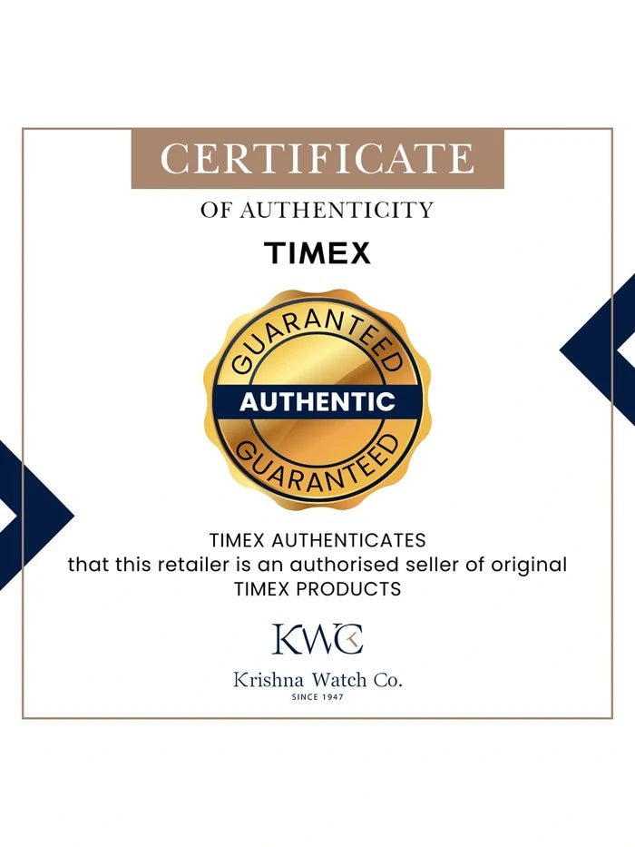 Timex Round Analog Watch - TW000R468