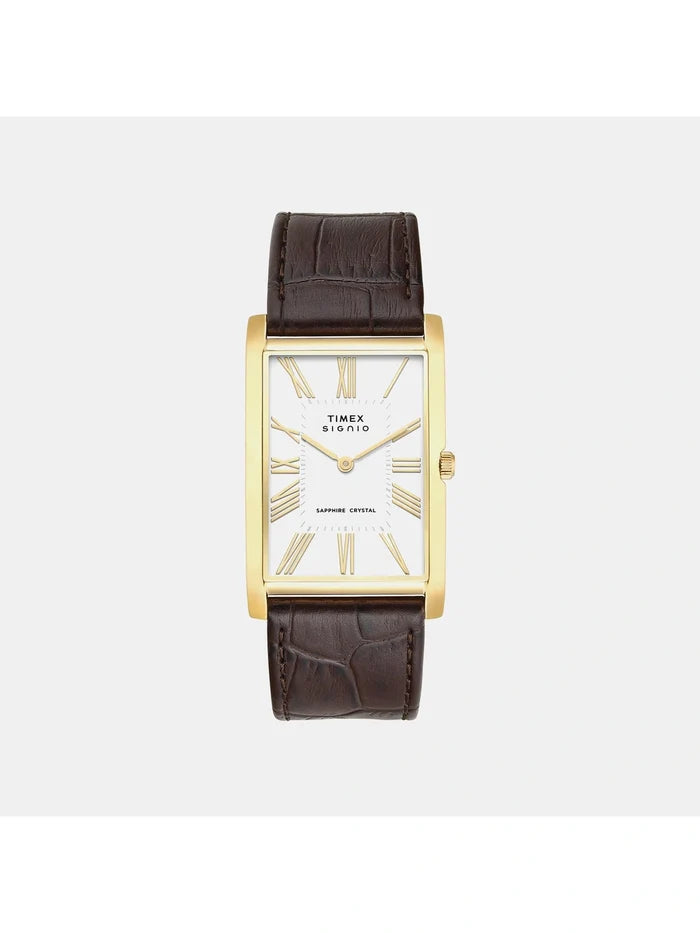 Timex Signio Round White Dial Analog Watch - TWEG34300