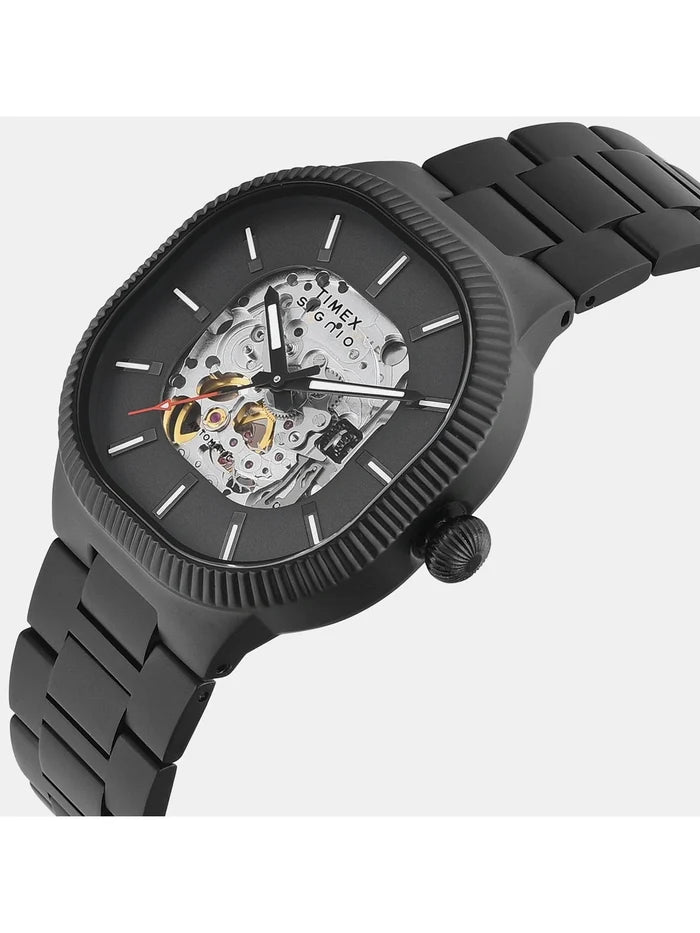 Timex Timex Signio Round Black Dial Analog Watch - TWEG24702