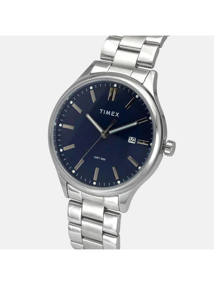Timex Trendline Round Blue Dial Analog Watch - TWEG18429