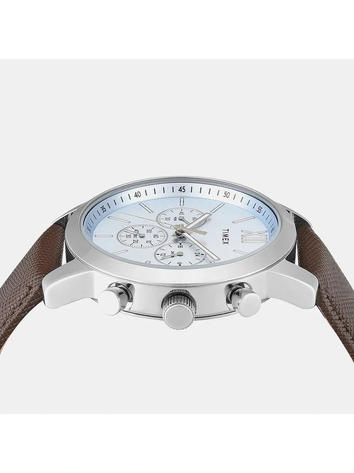 Timex Trendline Round Blue Dial Analog Watch - TWEG32200