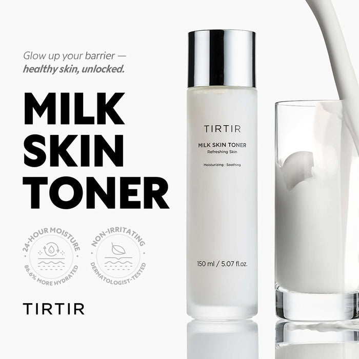 TIRTIR Milk Skin Toner Jumbo 150ml | VGLE Beauty Canada