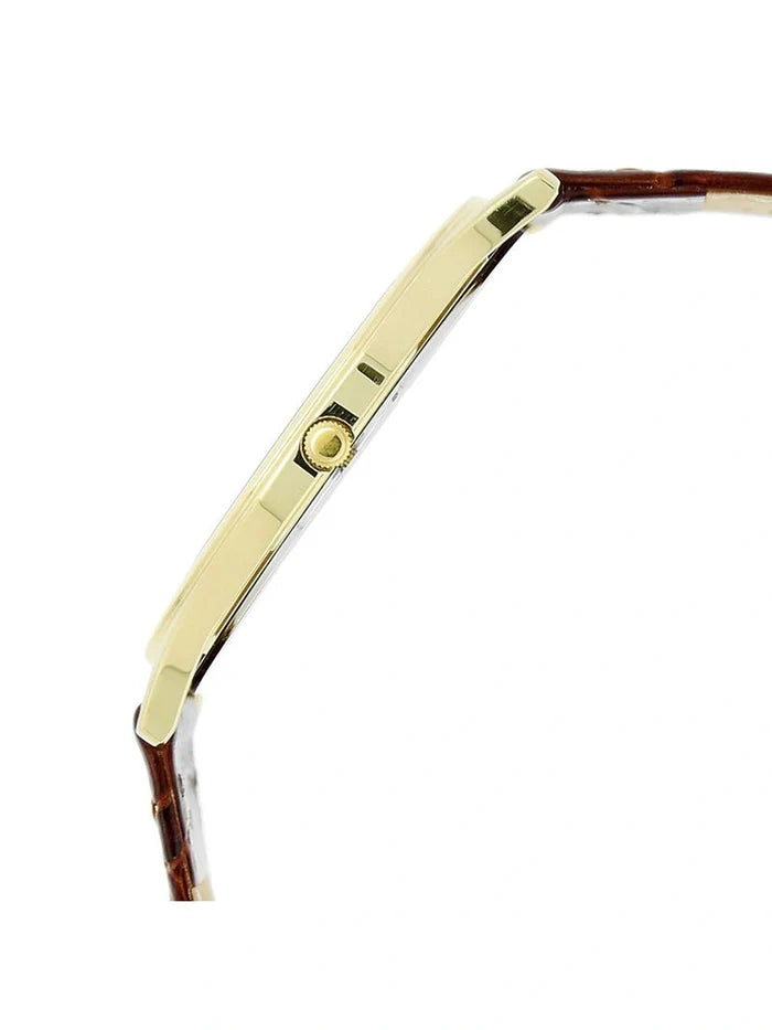 Titan Edge Round White Dial Analog Watch - NT1683YL01