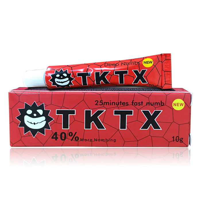 TKTX Numbing Cream 10g Tube - Tattoo & Laser Pain Relief - SD Cosmetics Care