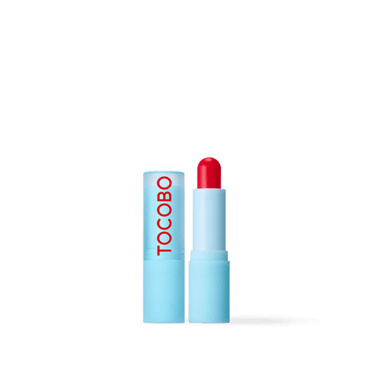 Tocobo Glass Tinted Lip Balm 011 FLUSH CHERRY 3.5g - Komiko Beauty