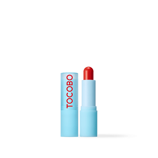 Tocobo Glass Tinted Lip Balm 013 TANGERINE RED 3.5g - Komiko Beauty