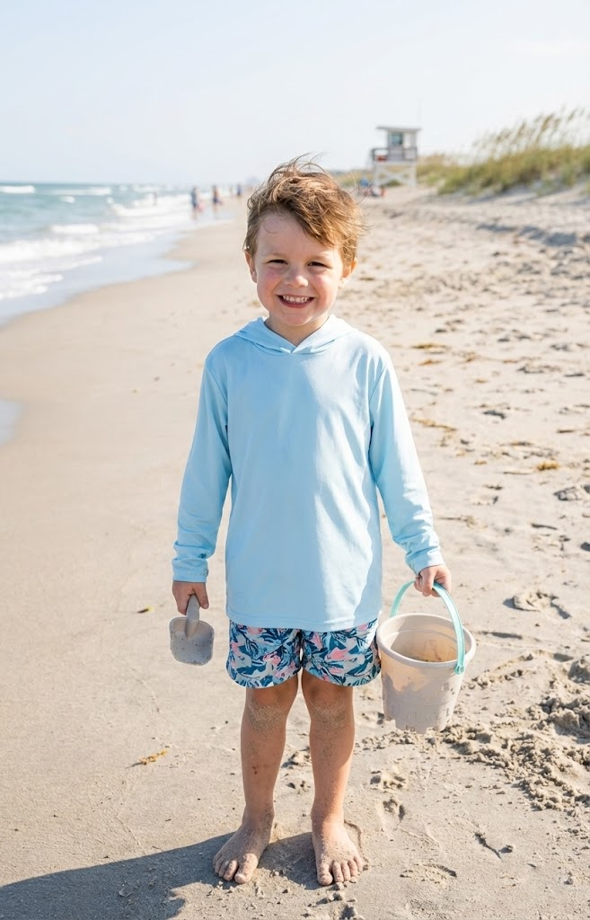 TODDLER XTREME-TEK LONG SLEEVE HOODED TEE