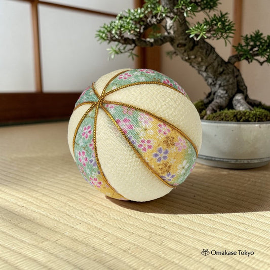 Tokyodo Chiffon Flower Ball – Floral Pattern