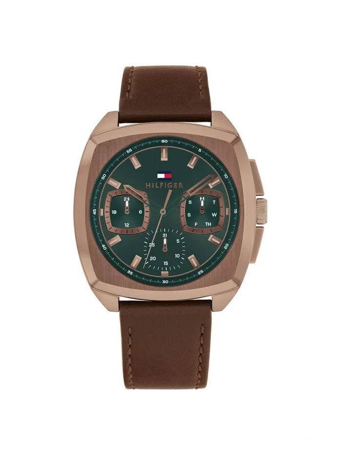 Tommy Hilfiger  Round Green Dial Analog Watch - NTTH1710557